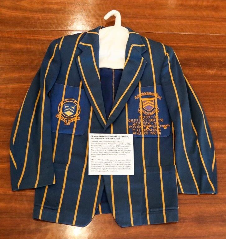 1953 Ray Gregory Swan's (1953-56) School Blazer - Toowoomba Grammar School