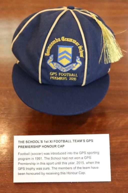2015 Premiership Honour Cap - First XI Football - Toowoomba Grammar School